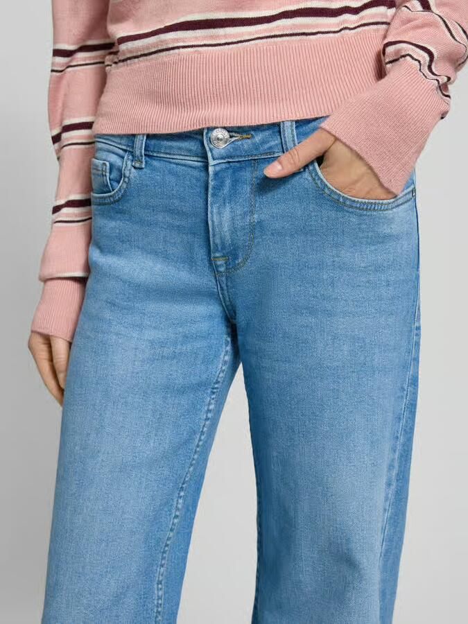 ONLY low waist wide leg jeans ONLJUDY light blue denim - Foto 6