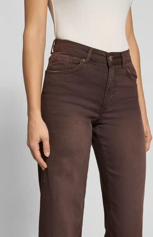 Only Wide leg jeans van katoenmix model 'JUICY'