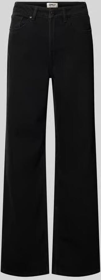 Only Wide leg jeans van katoenmix model 'JUICY'