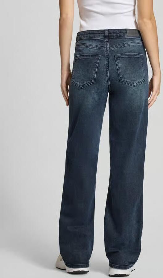 Only Wide fit high rise damesjeans met katoen model 'JUICY'