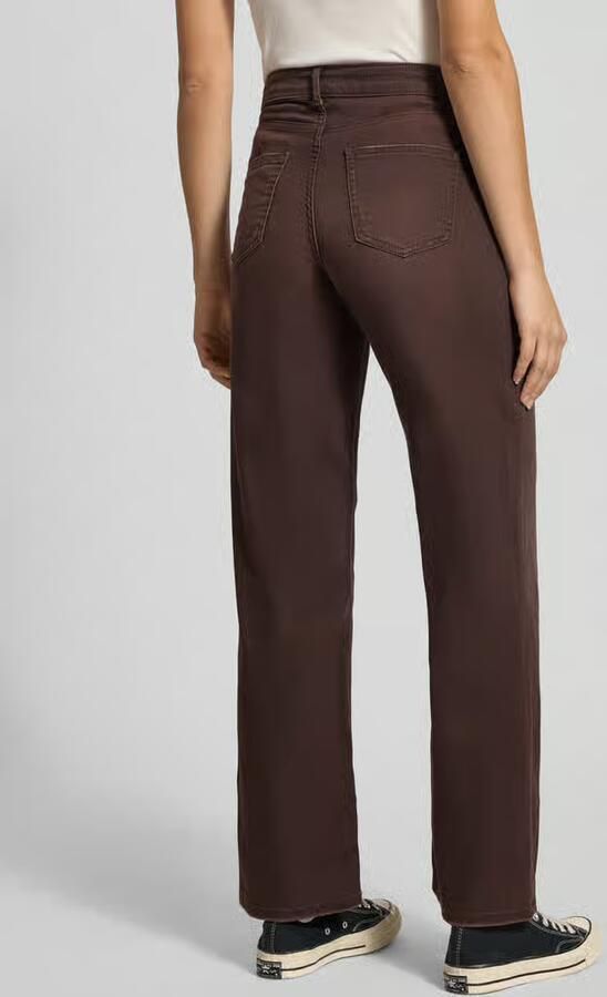 Only Wide leg jeans van katoenmix model 'JUICY'