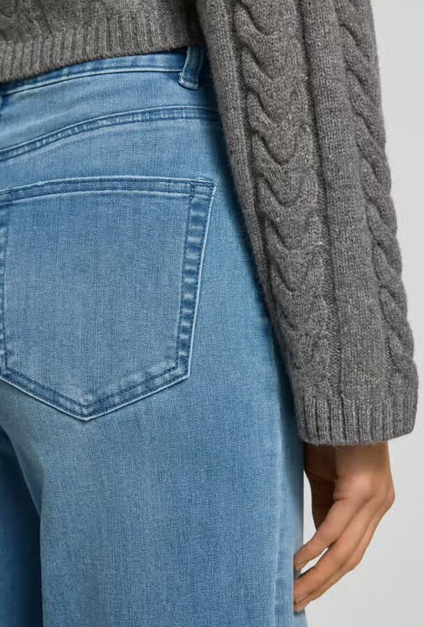 Only Wide leg jeans van katoenmix model 'JUICY-WAUW' - Foto 4