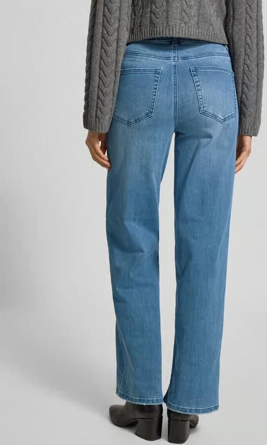 Only Wide leg jeans van katoenmix model 'JUICY-WAUW' - Foto 5