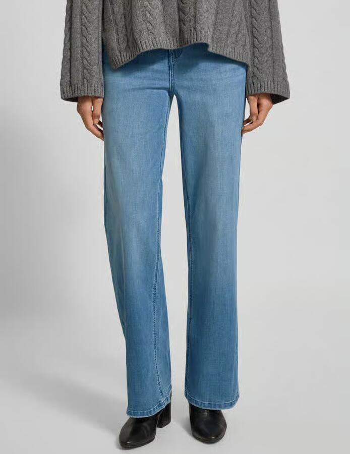 Only Wide leg jeans van katoenmix model 'JUICY-WAUW' - Foto 4