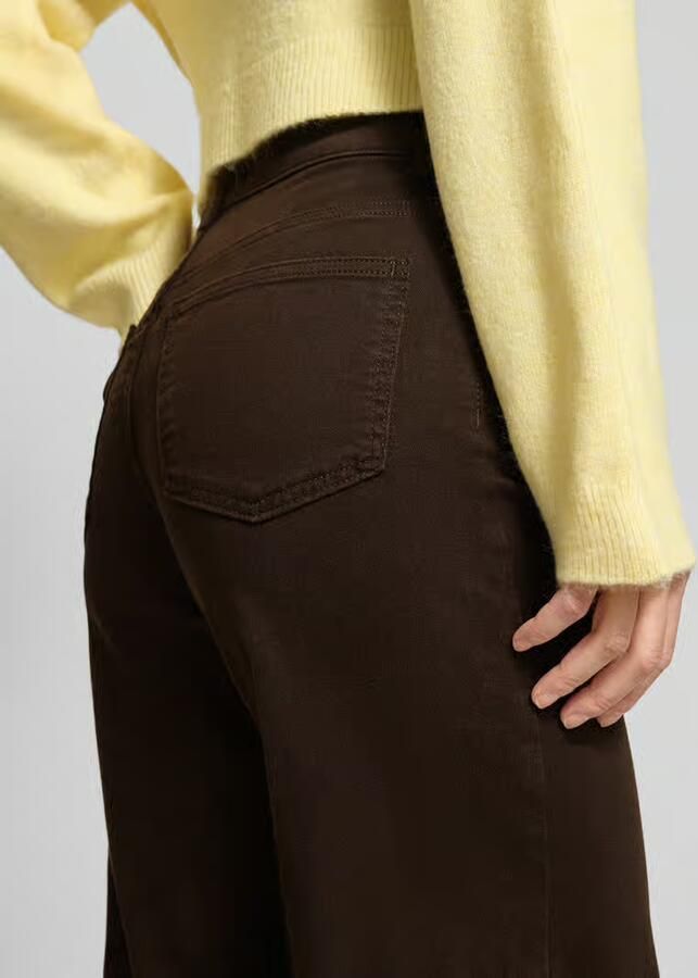 Only Wide leg jeans van katoenmix model 'MADISON BLUSH' - Foto 2