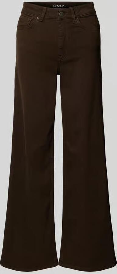Only Wide leg jeans van katoenmix model 'MADISON BLUSH'