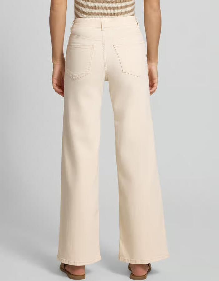 Only High-waist jeans ONLMADISON BLUSH HW WIDE DNM CRO NOOS - Foto 4