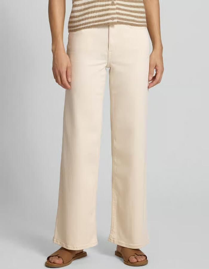 Only High-waist jeans ONLMADISON BLUSH HW WIDE DNM CRO NOOS - Foto 5