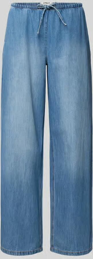 Only wide leg jeans van mix van katoen en lyocell model 'LARIA' - Foto 2
