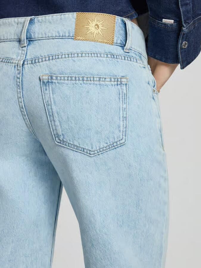 Only Wide leg jeans van puur katoen model 'EZRA'
