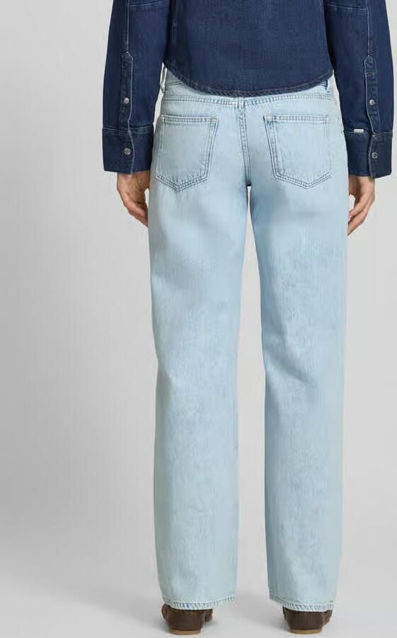 Only Wide leg jeans van puur katoen model 'EZRA'