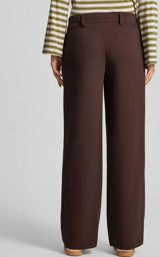 Only Loose fit bandplooibroek met viscose model 'LINDA-RAVEN LIFE' - Foto 3
