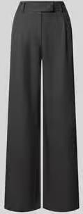 Only Wijdvallende broek met steekzakken model 'LINDA'