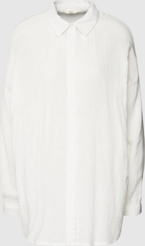 Only Overhemdblouse met structuurmotief model 'THYRA'
