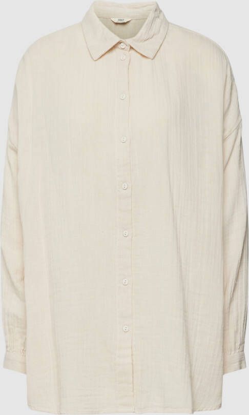 Only Othyra Oversized Shirt Noos WVN Pumice Stone | Freewear Beige Dames