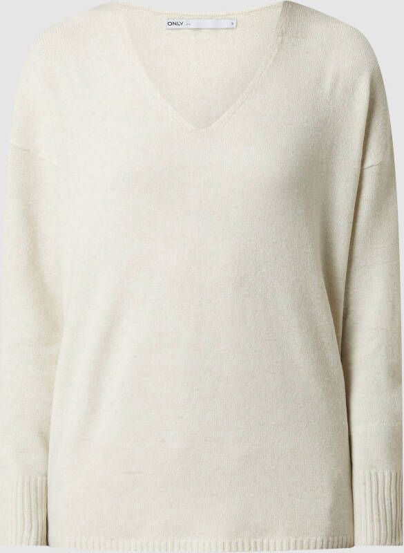 Only Pullover met extra brede schouders model 'Rica'