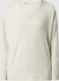 ONLY fijngebreide trui ONLRICA van gerecycled polyester beige - Thumbnail 10