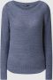 Only Blauwe Ronde Hals Gebreide Kleding voor Vrouwen Blue Dames - Thumbnail 6