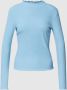Only Shirt met lange mouwen ONLEMMA L S HIGH NECK TOP NOOS JRS - Thumbnail 3