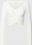Only Shirt met lange mouwen en ribstructuur model 'SHIA' - Thumbnail 1