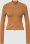 Only Shirt met lange mouwen en tweewegsritssluiting model 'MIA' - Thumbnail 1