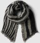 ONLY sjaal ONLLANA met zebraprint grijs zwart - Thumbnail 2