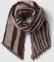 ONLY sjaal ONLLANA met zebraprint grijsroze zwart - Thumbnail 2
