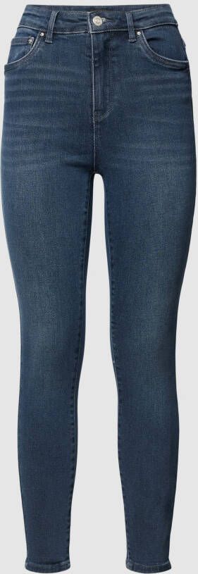 Only Skinny fit jeans in used-look model 'MILA'