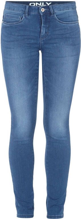 Only Skinny fit jeans met mid rise en stretch