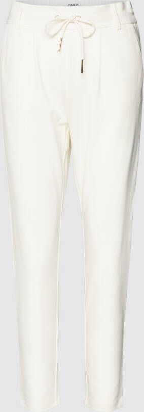 Only Stoffen broek met elastische band model 'POPTRASH'