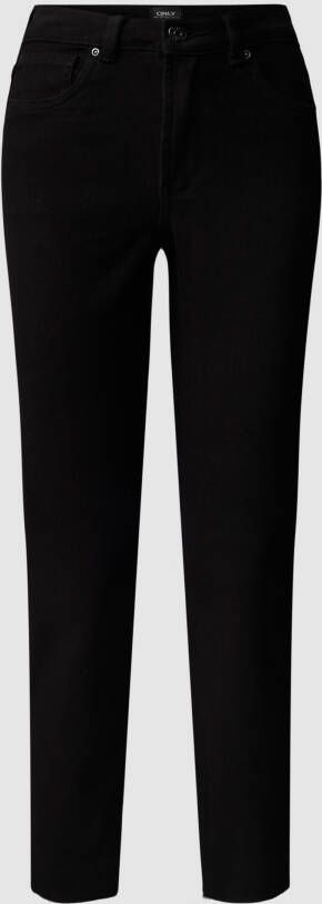 Only Straight fit jeans met labeldetail model 'EMILY'