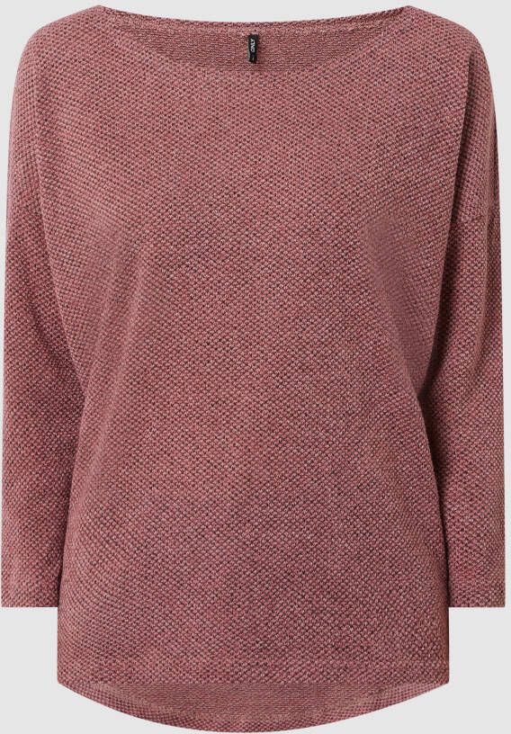 Only Sweatshirt met 3 4-mouwen model 'Alba'