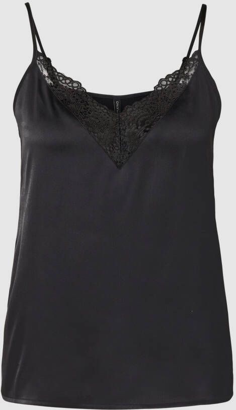 Only Top met bandjes en kant model 'VICTORIA'