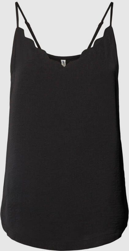 Only Top met bandjes en V-hals model 'DEBBIE'