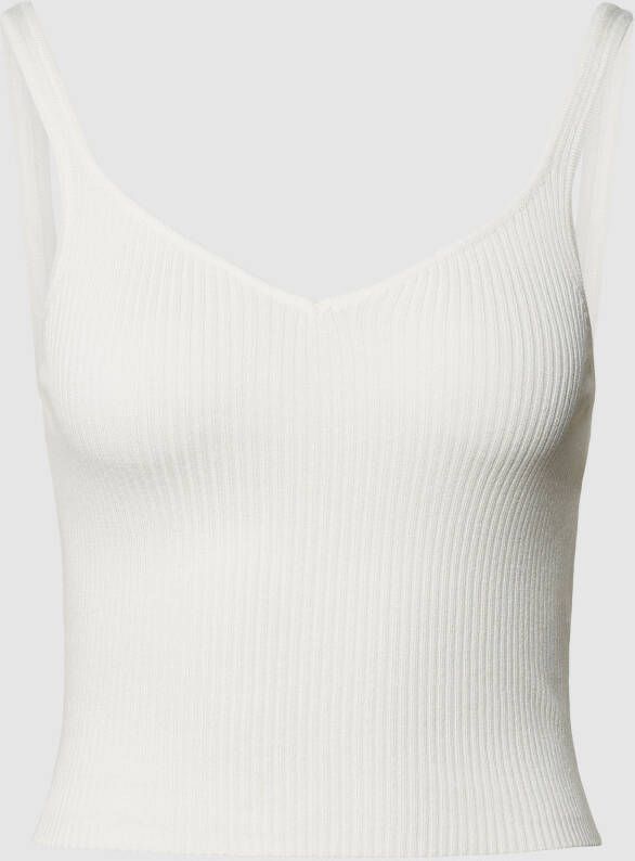 Only Top met bandjes en V-hals model 'MIRI'