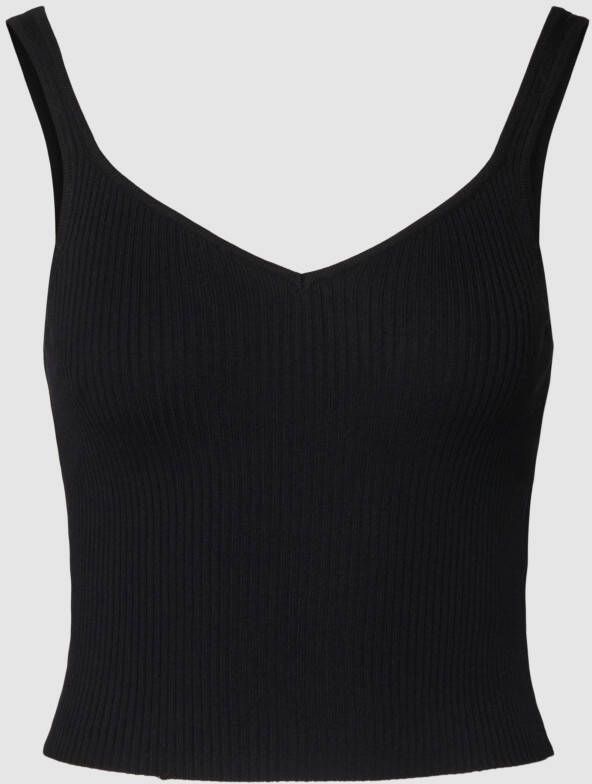Only Top met bandjes en V-hals model 'MIRI'