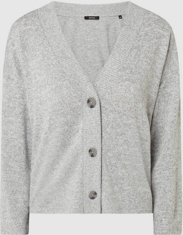 OPUS Shirtjasje Sausum met knoopsluiting