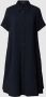Opus Knielange jurk met knoopsluiting model 'Wetina' - Thumbnail 1