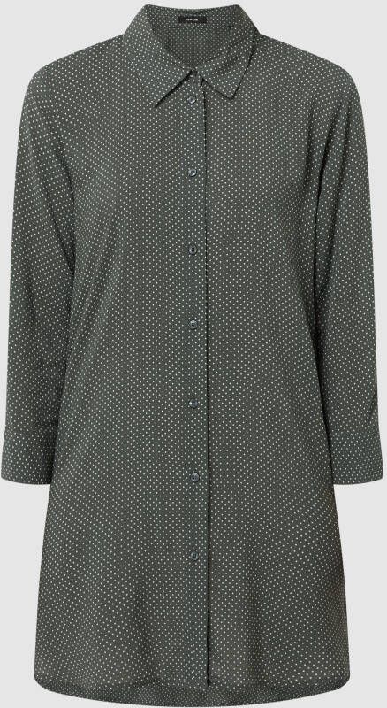 Opus Lange blouse met stippenmotief model 'Farla'