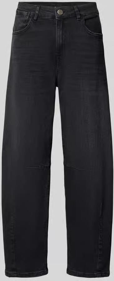 Opus barrel fit jeans van katoenmix model 'Lissie boldy'