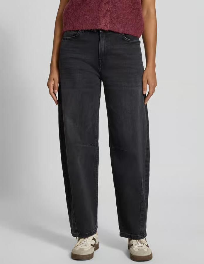 Opus barrel fit jeans van katoenmix model 'Lissie boldy' - Foto 2