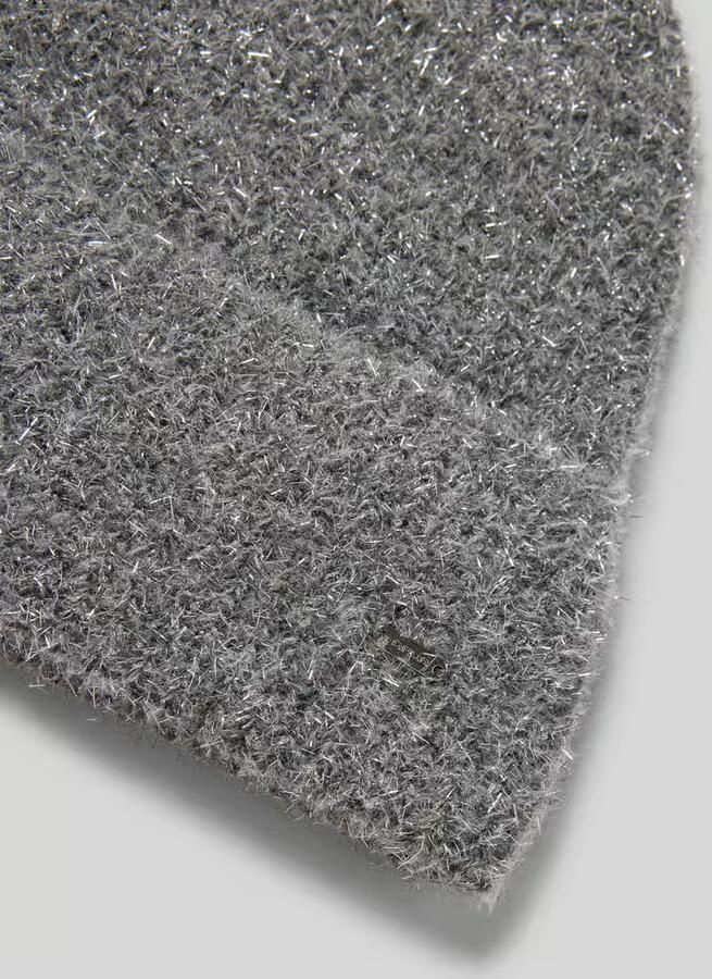 Opus Stijlvolle sjaal met Atwista-pet Gray Dames