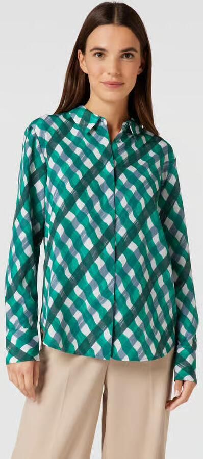Opus Lange Mouw Falkine Splendid Blouse Green Dames - Foto 4