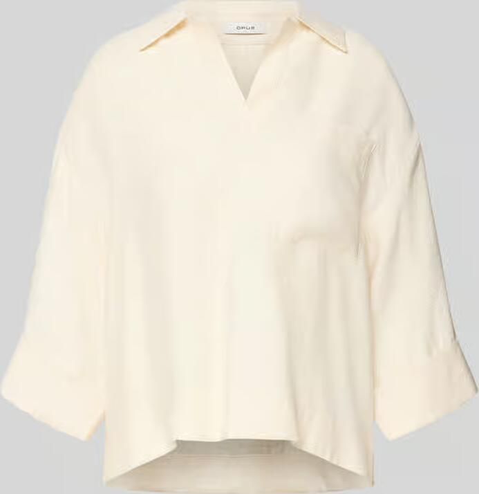 Opus Blouse met borstzak en V-hals model 'Felmara' - Foto 2