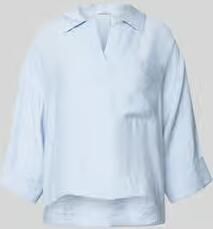 Opus Blouse met borstzak en V-hals model 'Felmara'