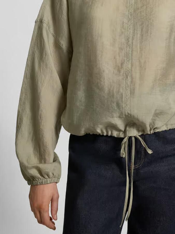 Opus Blouse met overlappende schouders model 'Filla'