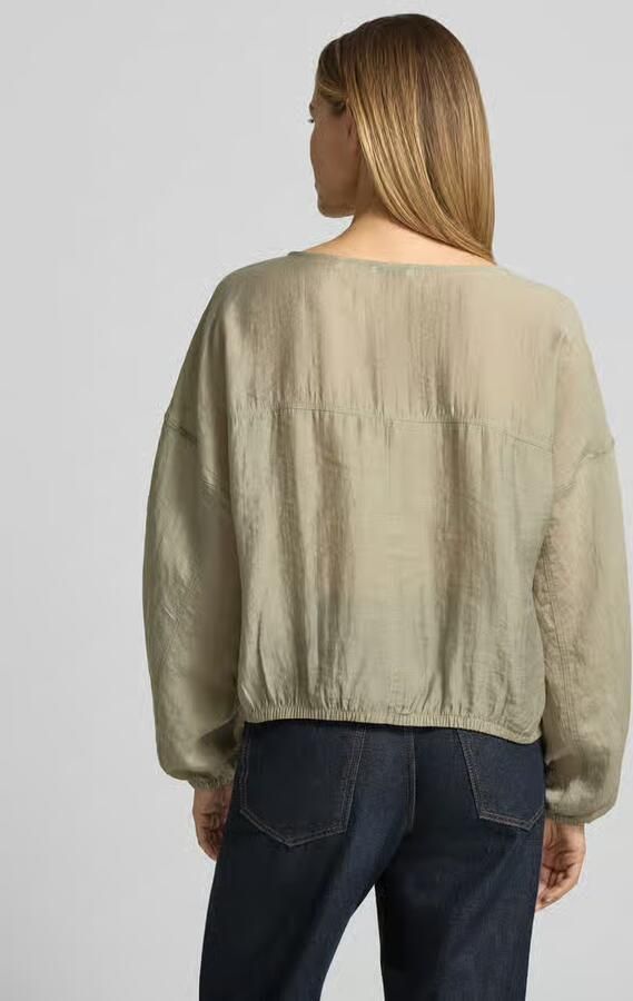 Opus Blouse met overlappende schouders model 'Filla' - Foto 3