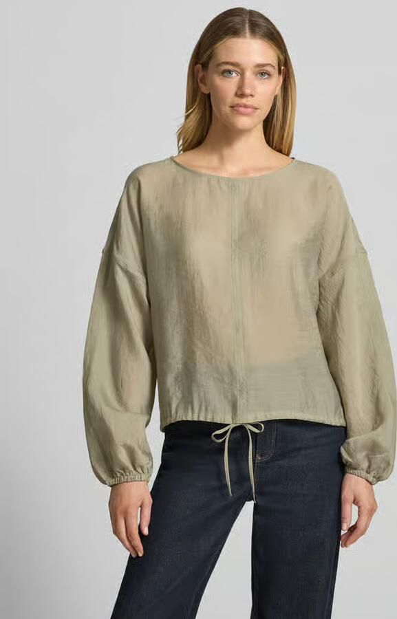 Opus Blouse met overlappende schouders model 'Filla' - Foto 2