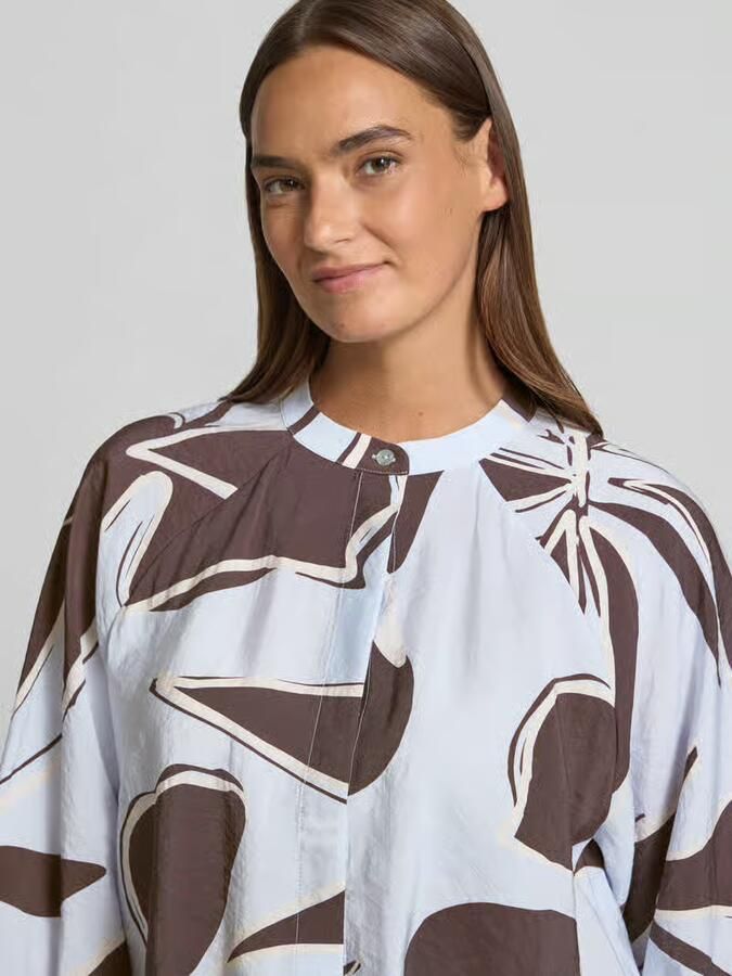 Opus Blouse met ronde hals model 'Faloom'