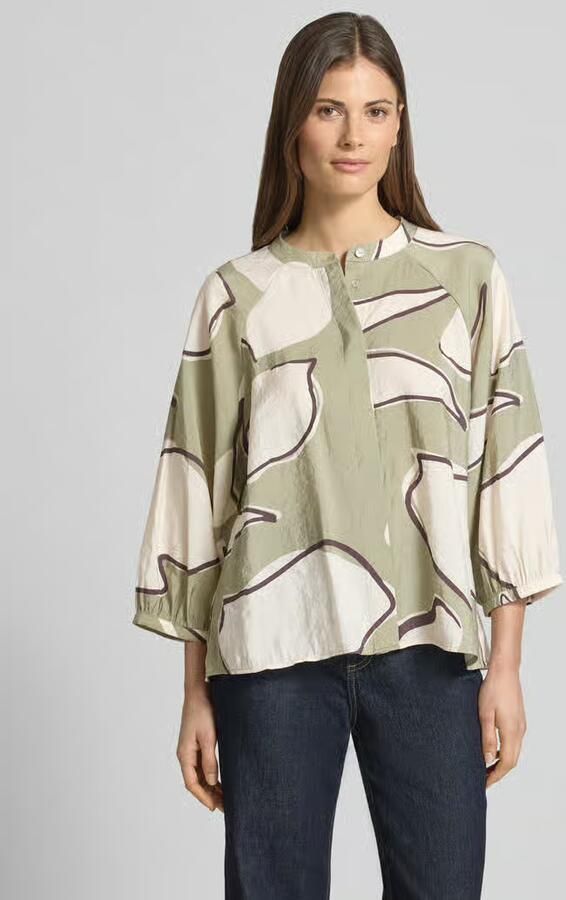 Opus Blouse met ronde hals model 'Faloom' - Foto 3